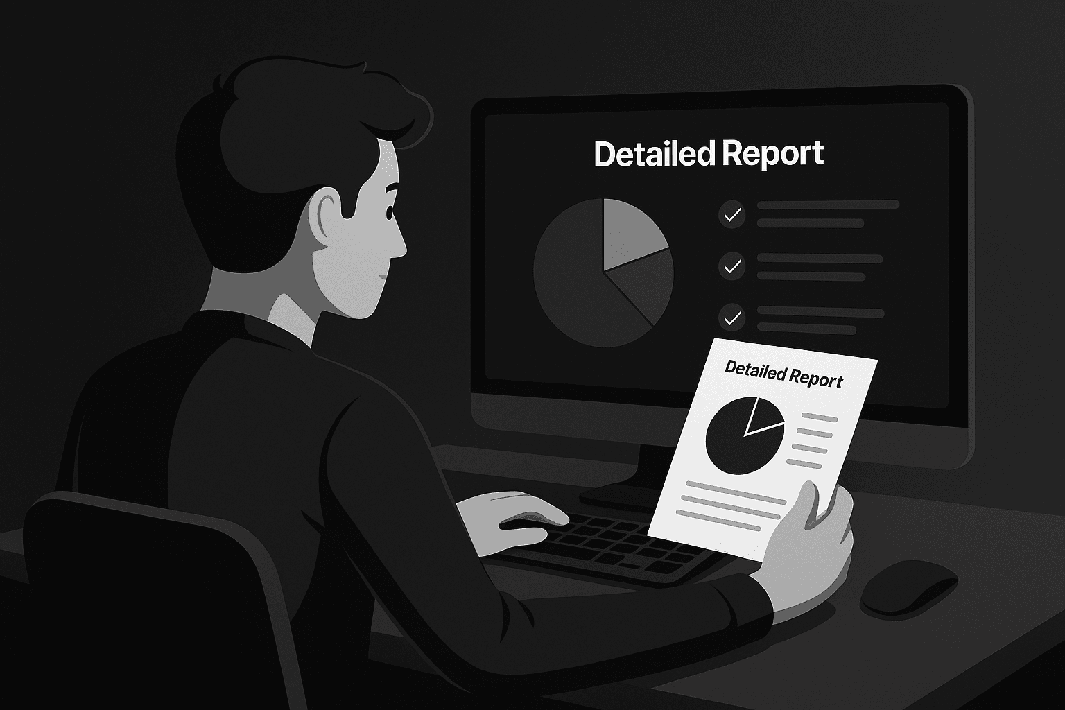 Illustration for Detailed Report